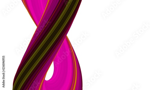 Twisted abstract striped sh...