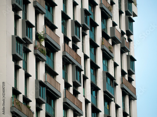 Windows of Pinnacle at Duxton in Singapore