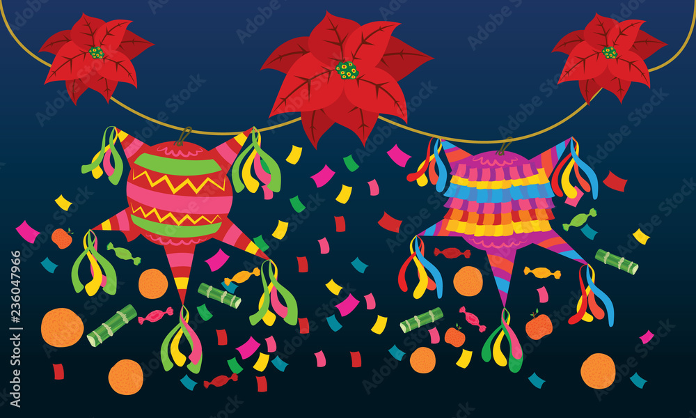 Piñata Stock Vector | Adobe Stock