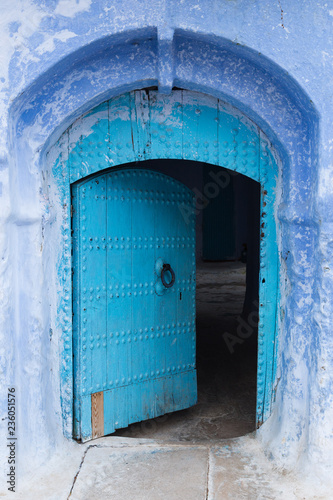 Hinterhof in Chefchaouen in Marokko © Winfried Rusch