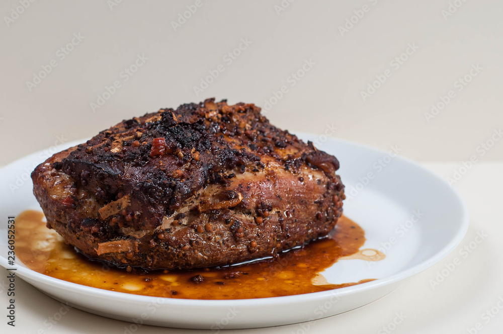 Baked baked ham Baked baked ham
