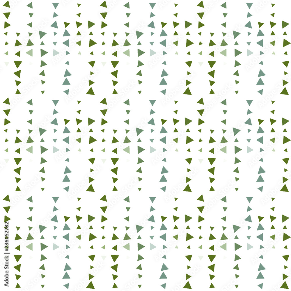 Abstract seamless pattern background with multi-colored varied triangles.