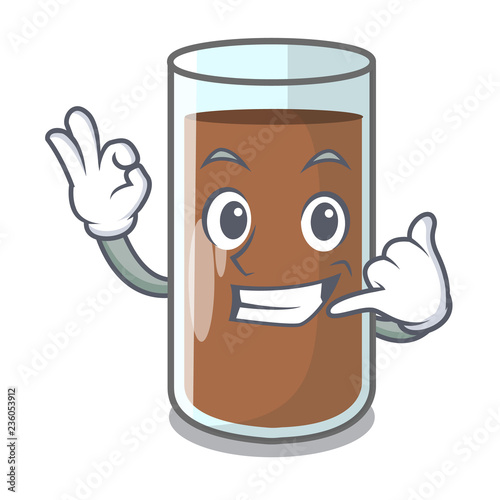 Call me the delicious on chocolate milk cartoon