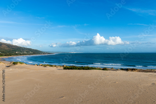Windy bay of Tarifa