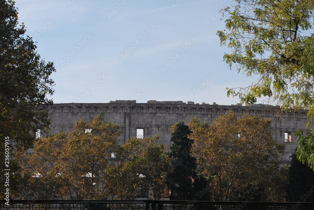 Il Colosseo a Roma, Italia
