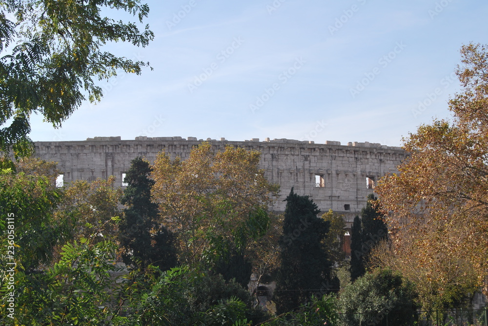 Il Colosseo a Roma, Italia