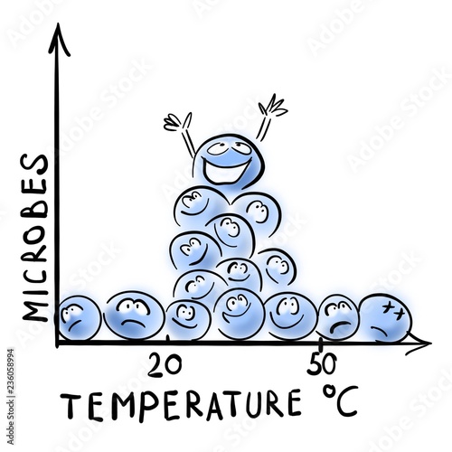 Temperature and bacterial growth