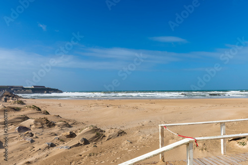Windy bay of Tarifa