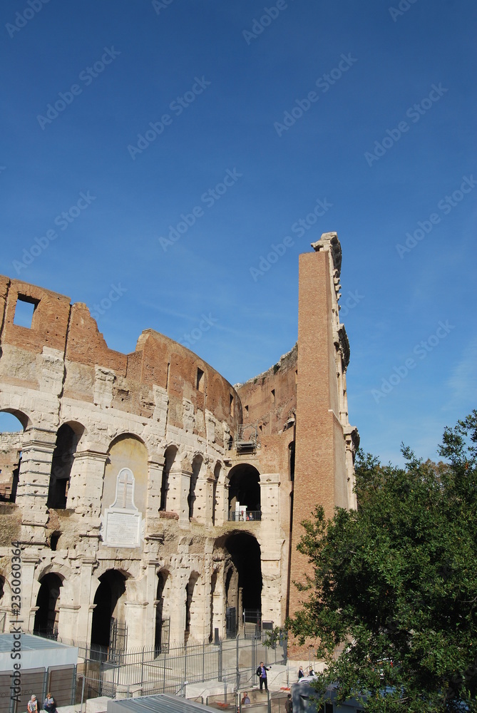 Il Colosseo a Roma, Italia