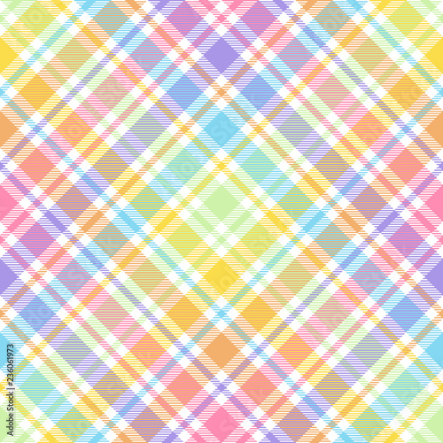Rainbow, lgbt - seamless watercolor pattern.