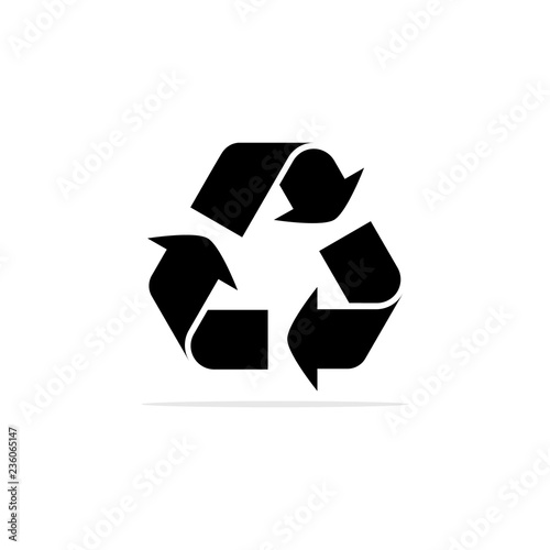 recycle bin icon. Vector concept illustration for design.