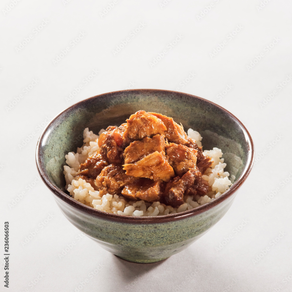 Japanese pork with rice Japanese pork with rice