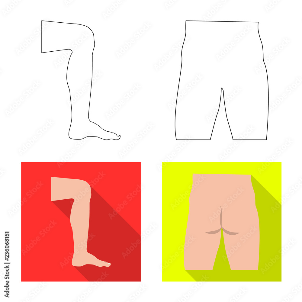 Vector illustration of human and part sign. Collection of human and woman vector icon for stock. Vector illustration of human and part sign. Collection of human and woman vector icon for stock.