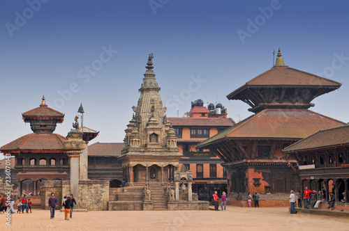Durbar Square in Bhaktapur, Nepal. photo