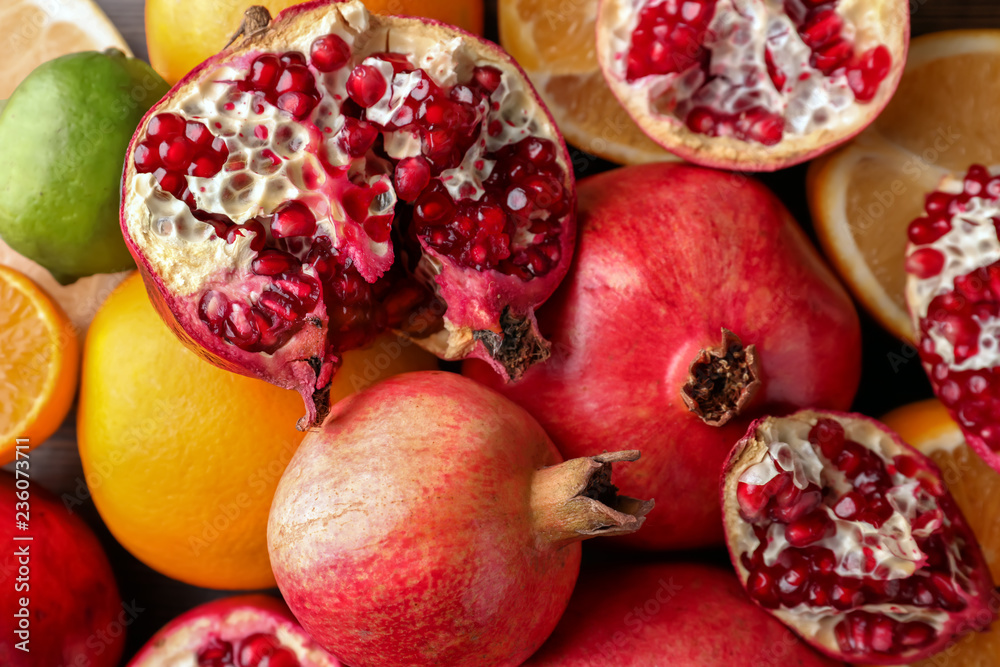 Different ripe fruits as background Different ripe fruits as background