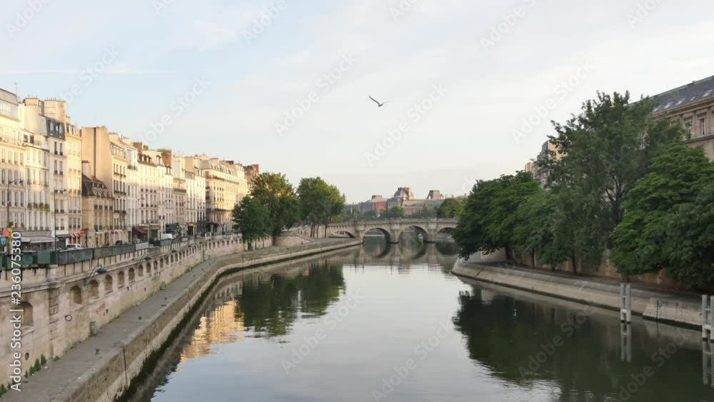 Cinemagraph of Paris. Water is moving. Filmed in Paris in the morning, saint Michel district. Cinemagraphs are still photographs in which a minor and repeated movement occurs, forming a video clip. Cinemagraph of Paris. Water is moving. Filmed in Paris in the morning, saint Michel district. Cinemagraphs are still photographs in which a minor and repeated movement occurs, forming a video clip.
