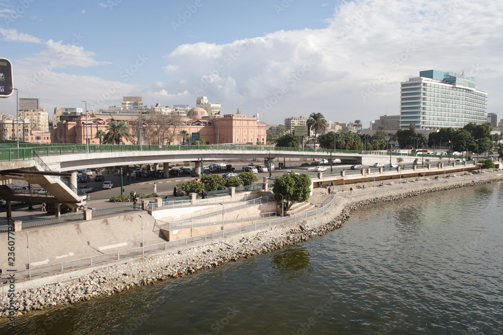 View of the Nile bank
