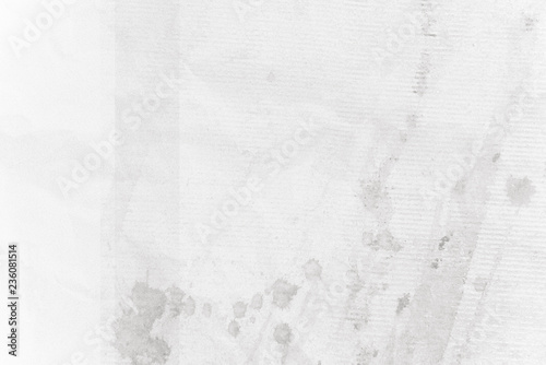 Old empty paper texture background. Crumpled damaged paper.