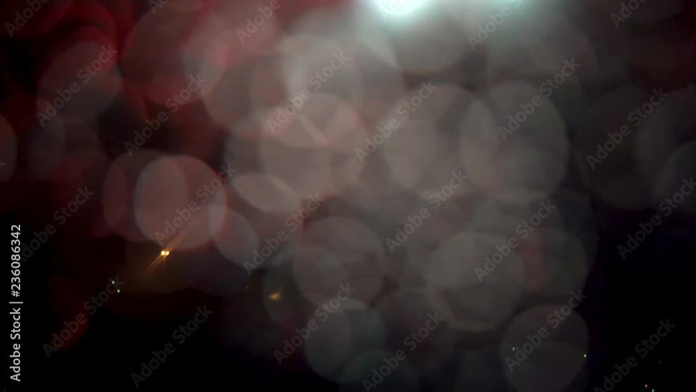 Blurry water drops on car window at night, for bekeh effect, overlay effects
