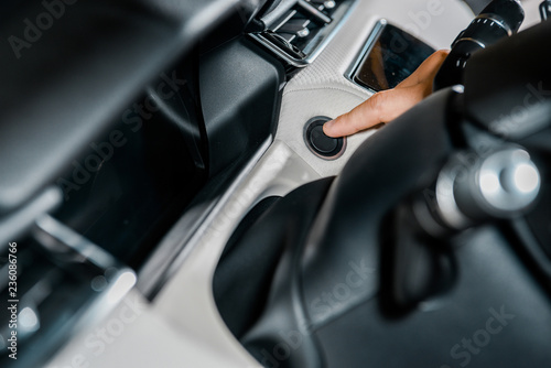cropped shot of auto mechanic checking automobile © LIGHTFIELD STUDIOS