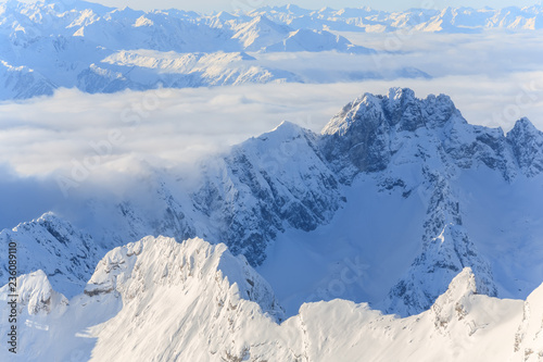 Ski area Zugspitze © Val Thoermer