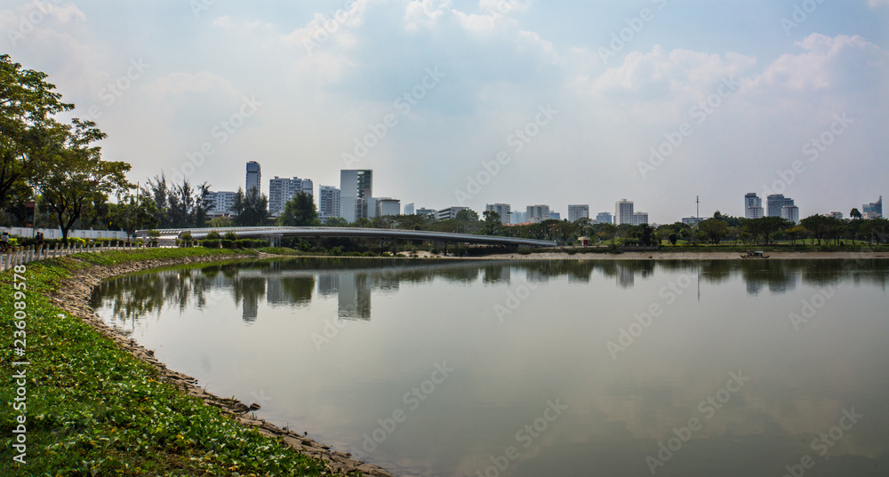 Old village meets new city Old village meets new city