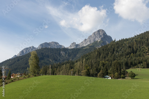 mountain landscape next to Werfenweng