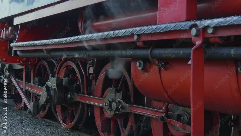 Old Historic Narrow Gauge Railway Steam Locomotive Train Old Historic Narrow Gauge Railway Steam Locomotive Train