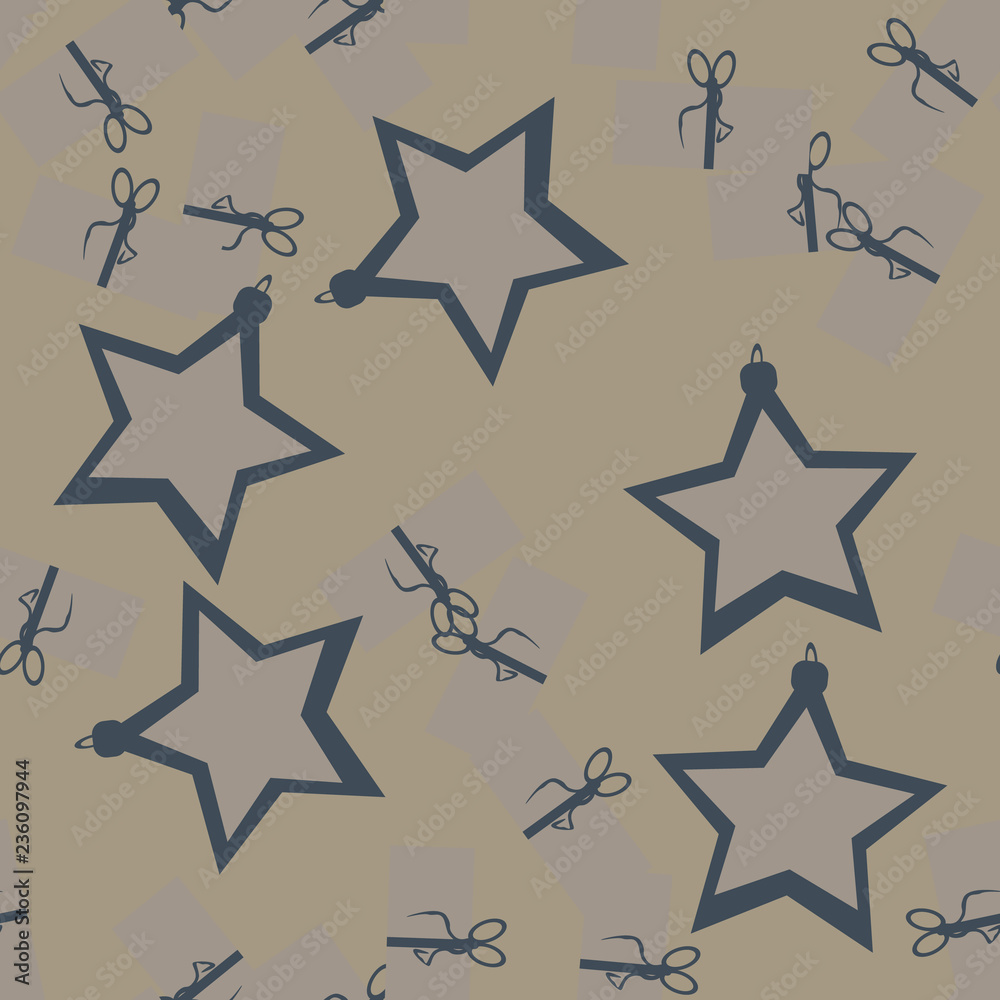 Christmas camouflage of various shades of beige and blue colors Christmas camouflage of various shades of beige and blue colors