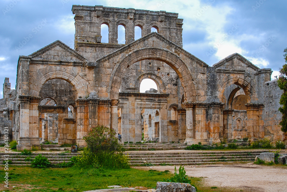 Church of Saint Simeon Stylites near Aleppo - Syria