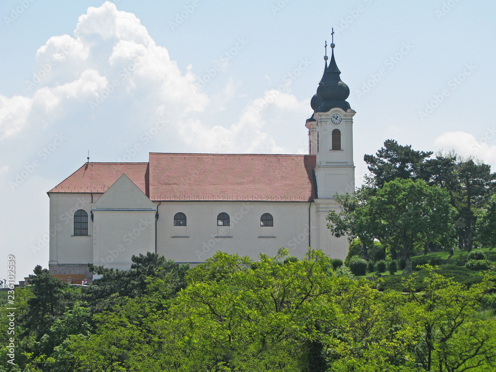 Benedictine abbey in Tihany, Hungary