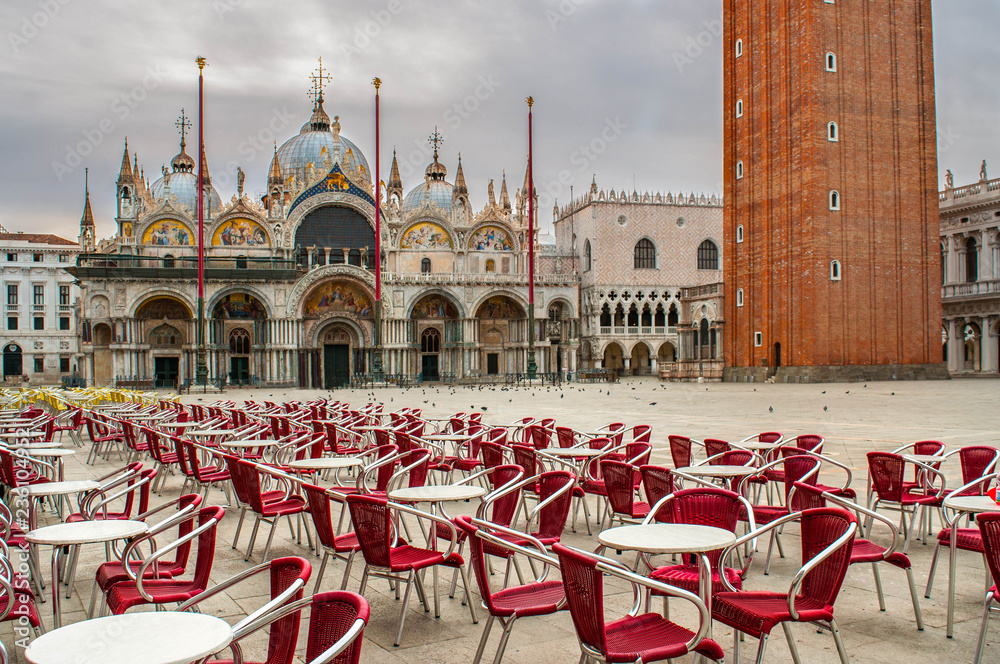Basilica di San Marco, San Marco square , Venice Italy.