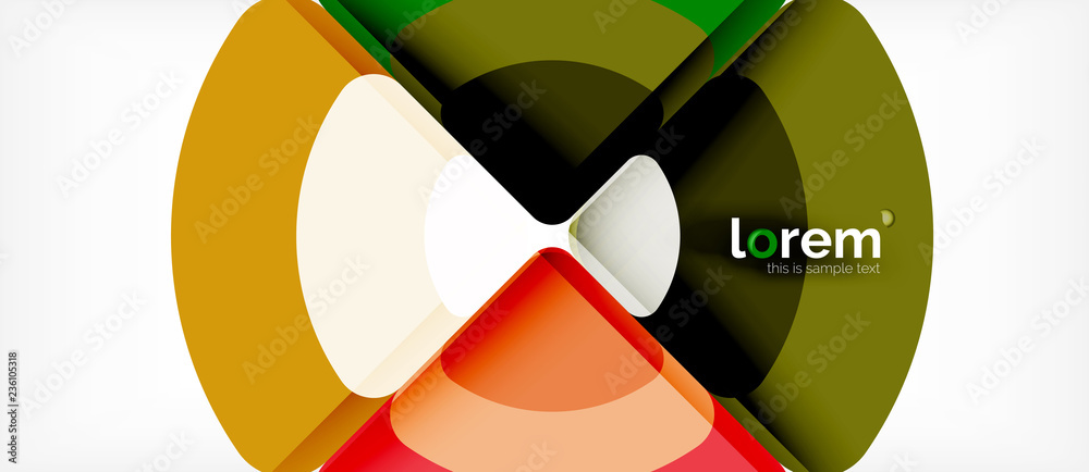 Circles and triangles design abstract background Circles and triangles design abstract background