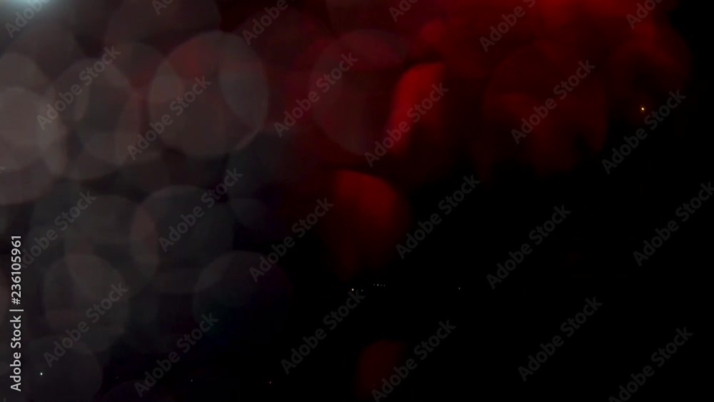 Blurry water drops on car window at night, for bekeh effect, overlay effects