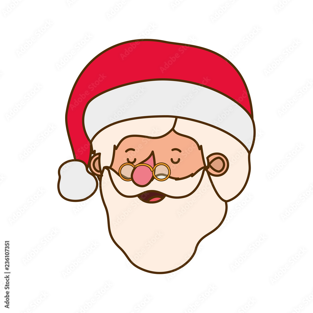 head santa claus avatar character head santa claus avatar character