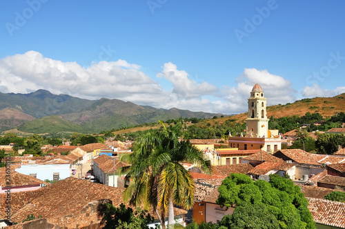 View of the ancient city and the surrounding hills. Trinidad. Cuba.   © Ann Stryzhekin