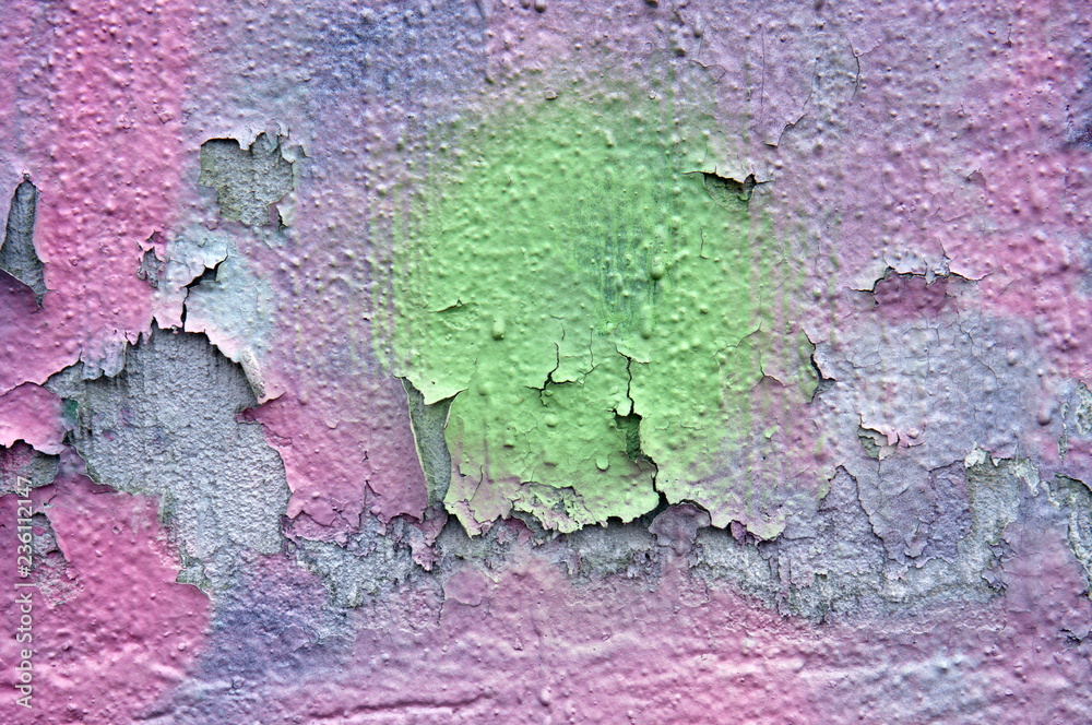 Obraz premium old paint on a wall