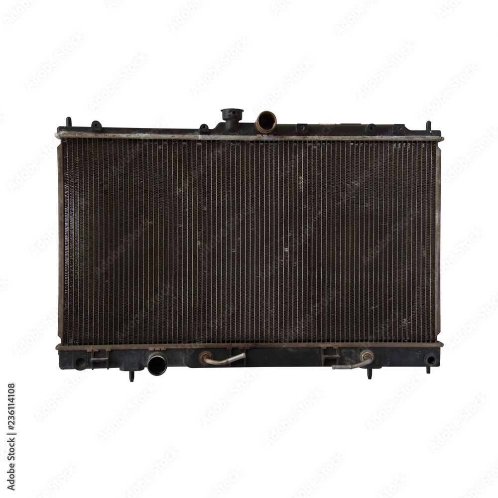 Fototapeta premium Radiator isolated on white background , Clipping path .