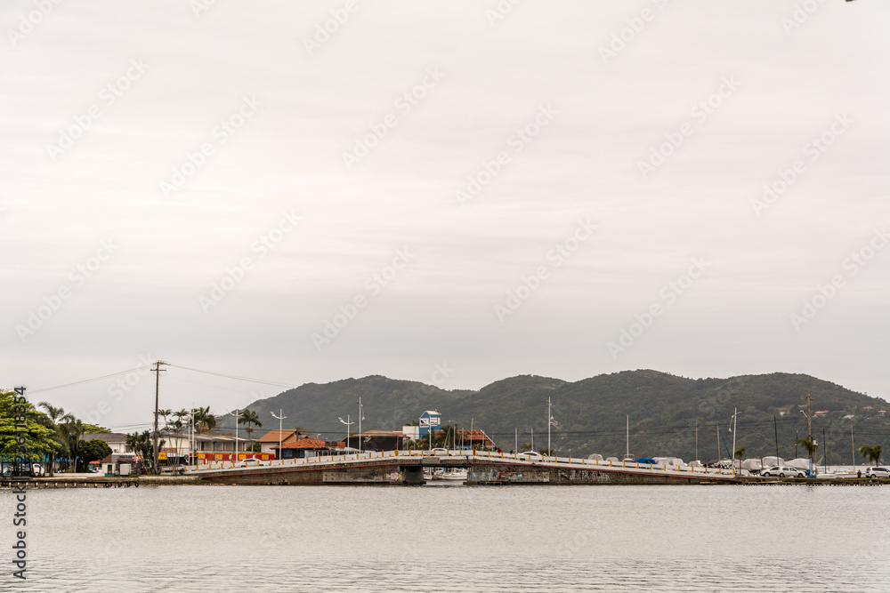 The brigde over the Lagoa da Conceicao (Conception Lagoon), in Florianopolis, Brazil. The brigde over the Lagoa da Conceicao (Conception Lagoon), in Florianopolis, Brazil.