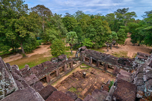 Prasat Phimeanakas temple in Angkor thom complex  Angkor Wat Archaeological Park in Siem Reap  Cambodia UNESCO World Heritage Site