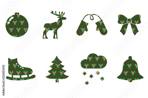 Weihnachtliche Symbole - Stechpalme