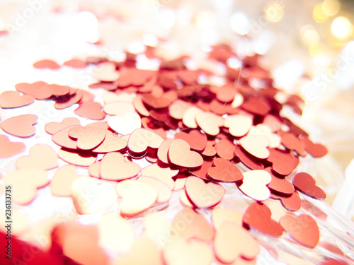 hearts confetti