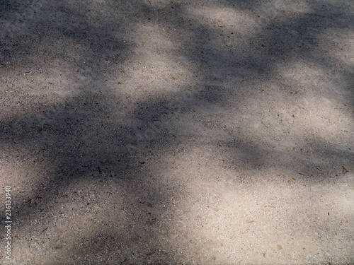 abstract background of shadows on the pavement