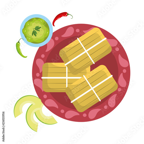 delicious mexican food cartoon