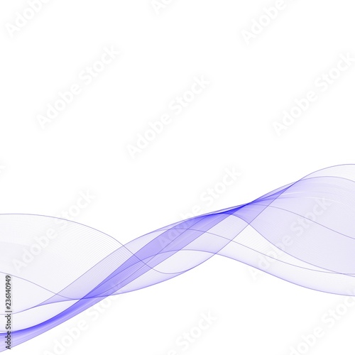 Abstract motion smooth blue, futuristic wavy vector illustration eps10