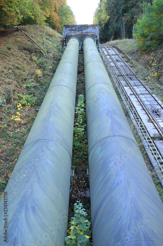 Druckrohrleitungen bei Hemfurth-Edersee photo