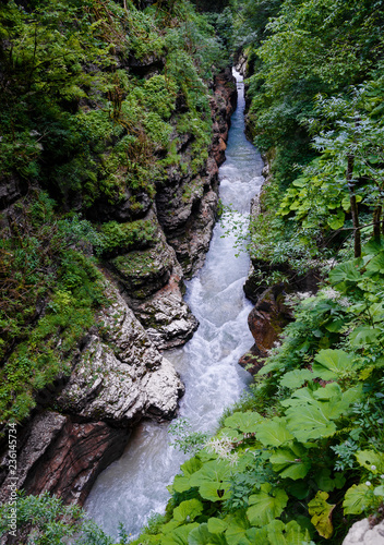 River in the Guam Gorge, Krasnodar Territory, Russia