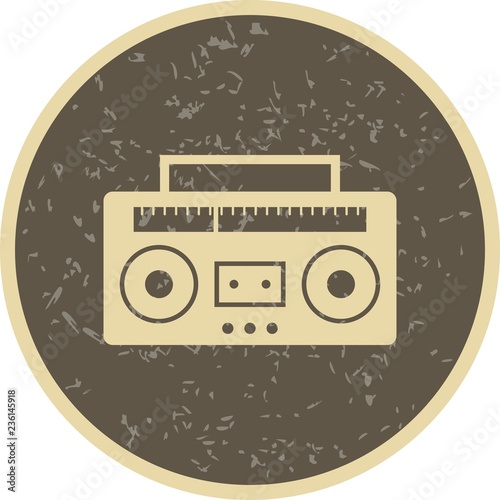 Audio Tape Vector Icon