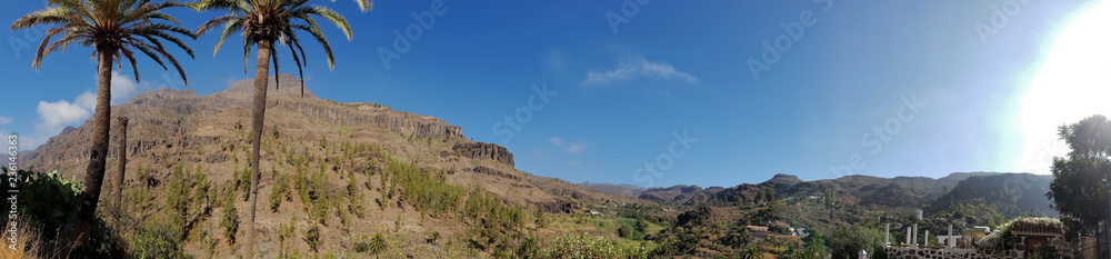Panorama - Fataga - Gran Canaria 