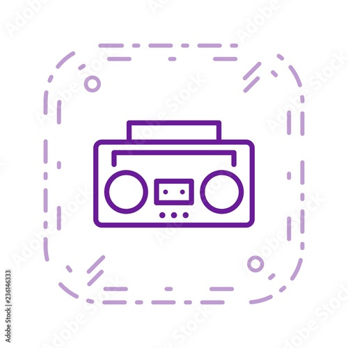 Audio Tape Vector Icon